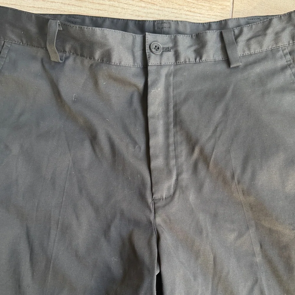 Nike Men's Black Flat Front Shorts